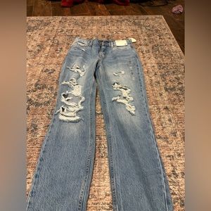 New with Tags Aeropostale Mom jeans Size 0